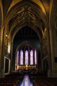 Interior of cathedral