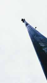 Low angle view of built structure against clear sky