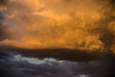 Close-up of dramatic sky