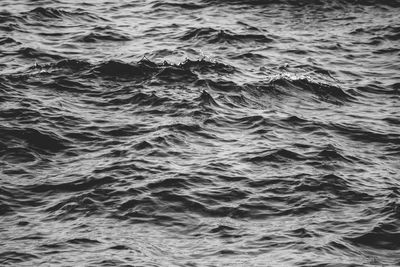 Full frame shot of rippled water