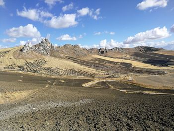 View of landscape against sky