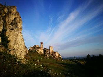 Castle against blue sky