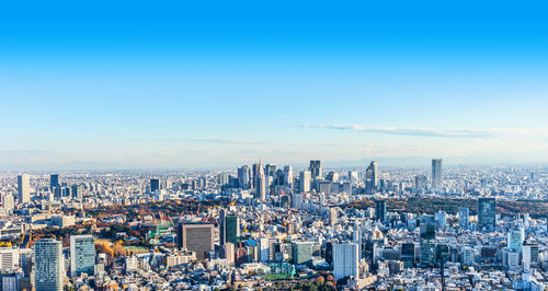 Aerial view of cityscape