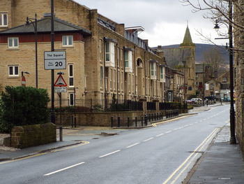 View of buildings along street