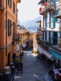 Street amidst buildings in city