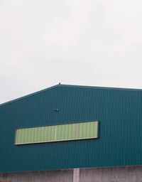 Low angle view of building against sky