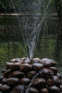 Stones in sea