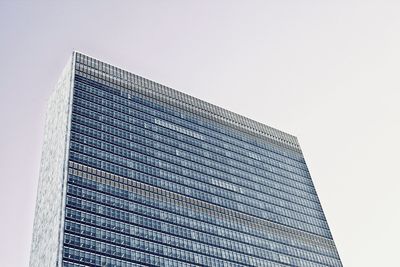 Low angle view of modern building