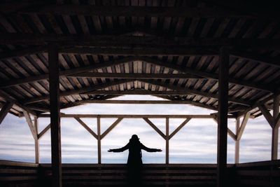 Low angle view of built structure