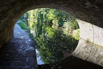 Archway of tunnel