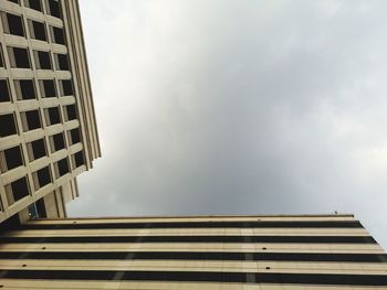 Low angle view of building against sky