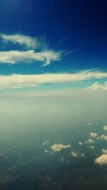 Aerial view of landscape