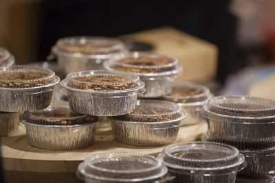 Close-up of cupcakes