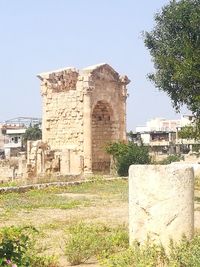 View of a temple