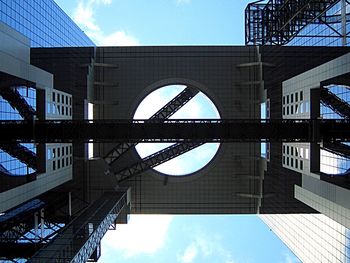 Low angle view of bridge against sky