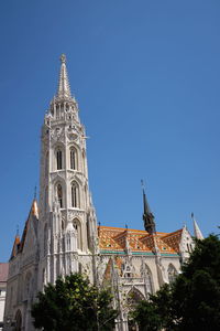 Low angle view of cathedral against sky