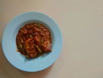 Close-up of food in plate