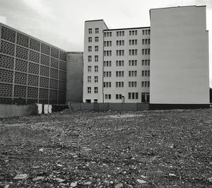 Low angle view of buildings against sky