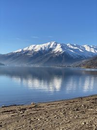 Sorico como lake italy