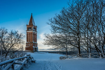 Danish tourist attraction himmelbjerget, 147 meter above sea level