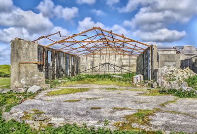 Old building against sky