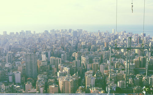 Aerial view of cityscape