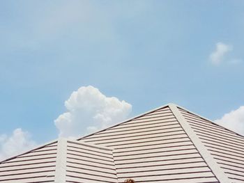 Low angle view of building against sky