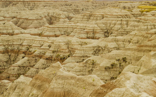 Scenic view of rock formations