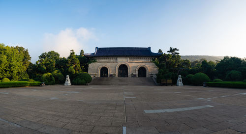 View of historical building against sky