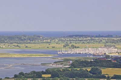 Scenic view of sea