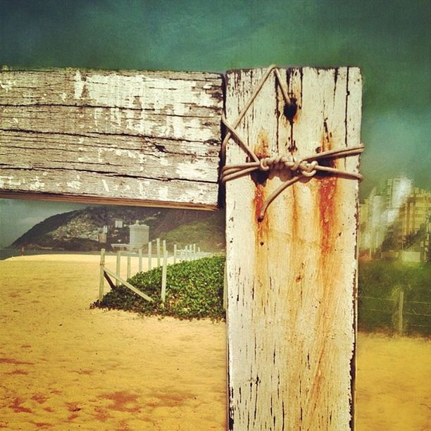 wood - material, wooden, wood, old, close-up, abandoned, rusty, built structure, damaged, day, weathered, outdoors, no people, plank, obsolete, run-down, metal, focus on foreground, field, wooden post