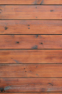 Full frame shot of wooden wall