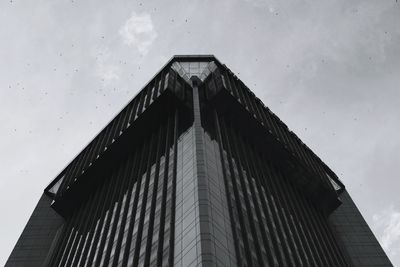 Low angle view of building against sky