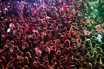 People at music concert
