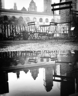Built structure in water