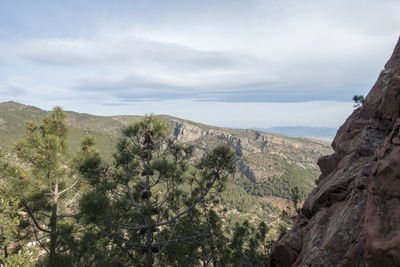 Panoramic view of landscape against sky