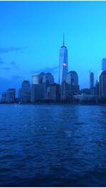 City skyline against sky