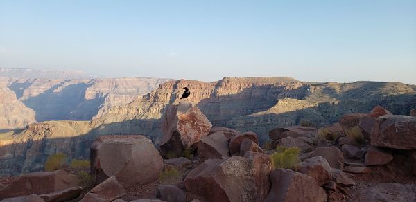 Panoramic view of landscape against sky