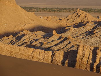 Rock formation at atacama desert