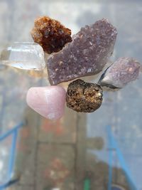 Close-up of ice cream cone against blurred background
