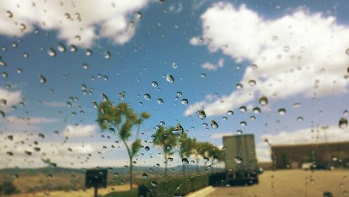 View of cloudy sky