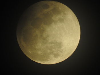 Scenic view of moon at night