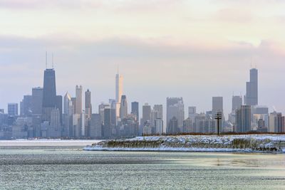 Skyscrapers in city