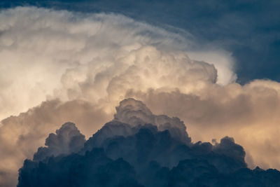 Low angle view of cloudscape