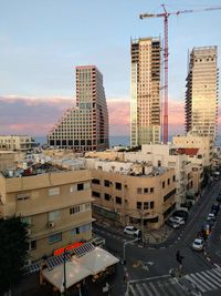 View of cityscape against sky