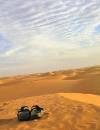 View of desert against sky