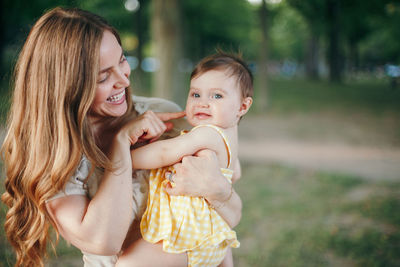 Mother and daughter