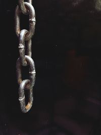 Close-up of chain