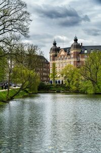 River with buildings in background