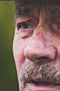 Close-up portrait of man